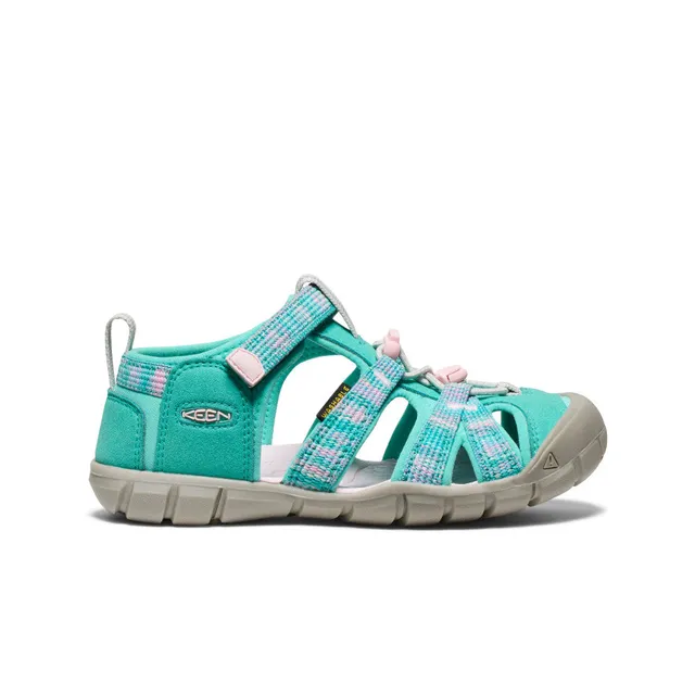 keen-seacamp-ii-cnx-sandale-f-r-gro-e-kids-bright-aqua-giggle-pink image 1