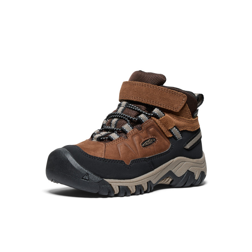 keen-targhee-iv-wasserdichte-wanderstiefel-little-kids-bison-brindle image 3