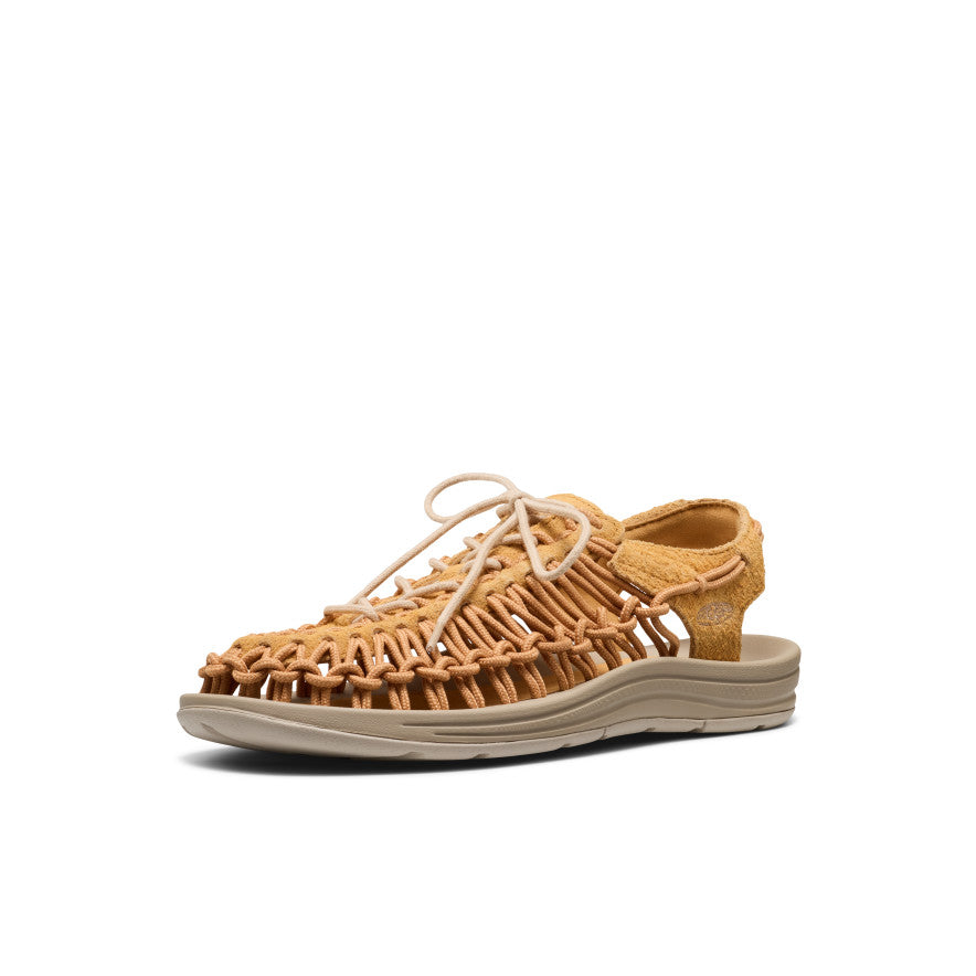 keen-uneek-leder-sneaker-unisex-oak-buff-plaza-taupe image 3