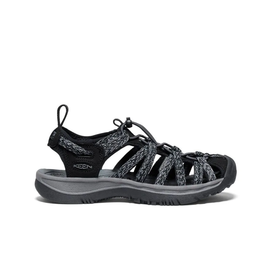keen-whisper-trekking-sandale-f-r-damen-black-steel-grey image 1