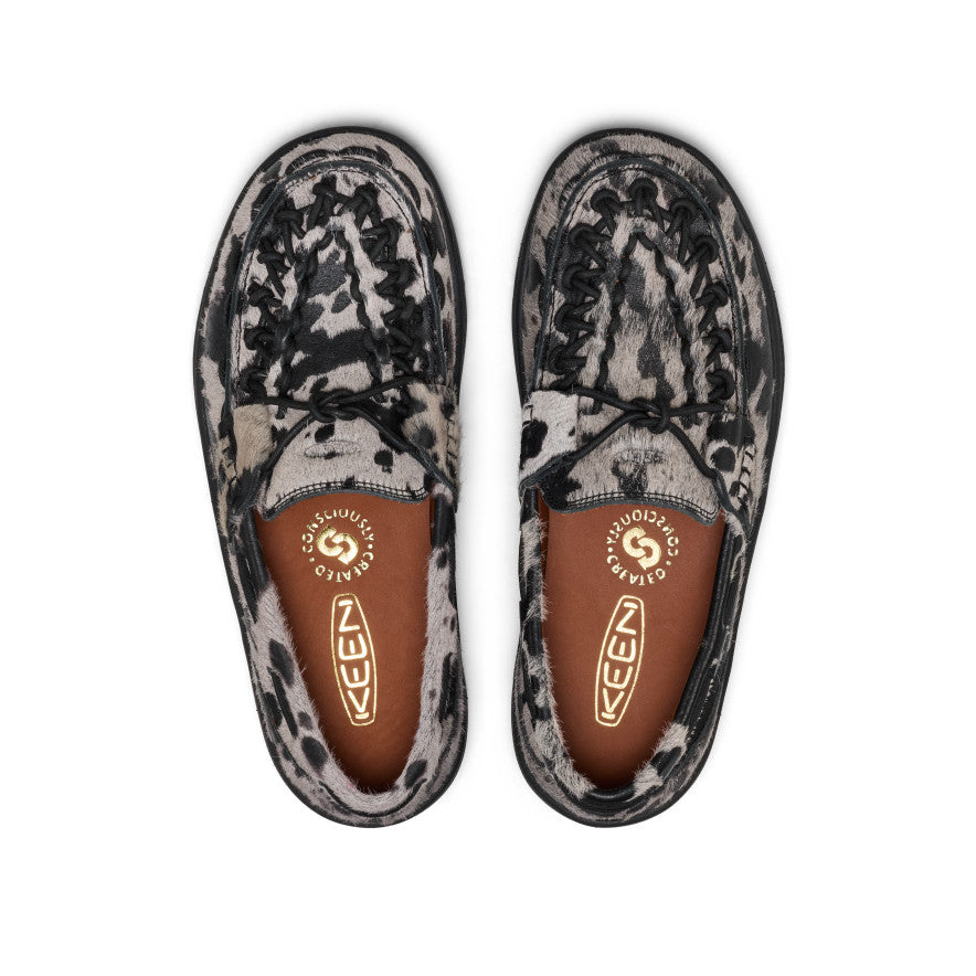keen-uneek-loafer-damen-nocturnal-cow-black image 4