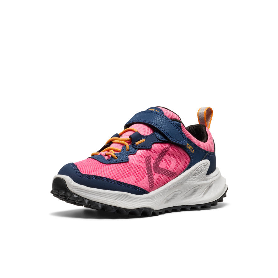 keen-zionic-wasserdichte-wanderschuhe-f-r-kleine-kids-naval-academy-pink-lemonad image 3