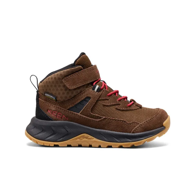 keen-hightrail-wasserdichte-wanderstiefel-f-r-kleine-kids-dark-earth-garnet image 1