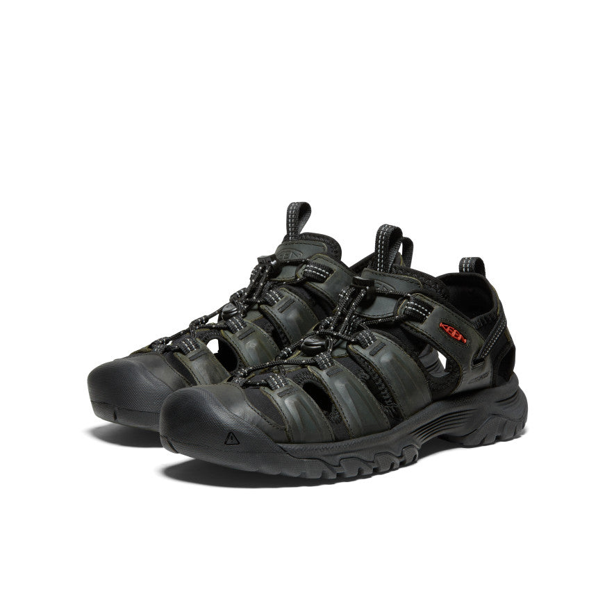 keen-targhee-iii-herren-sandale-mit-zehenschutz-grey-black image 2