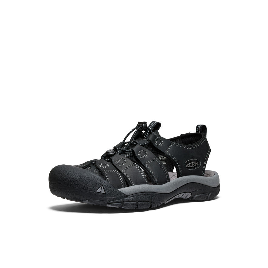 keen-newport-herren-leder-hybrid-sandale-black-steel-grey image 3