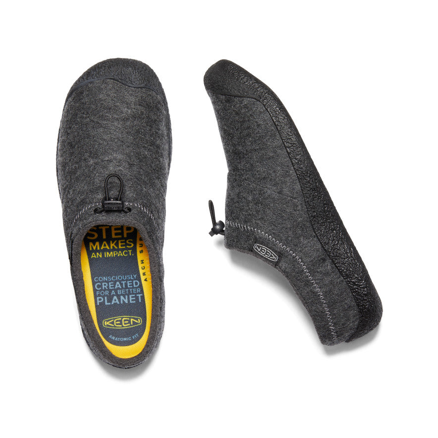keen-howser-iii-slide-f-r-herren-hybrid-slide-charcoal-grey-felt-black image 4