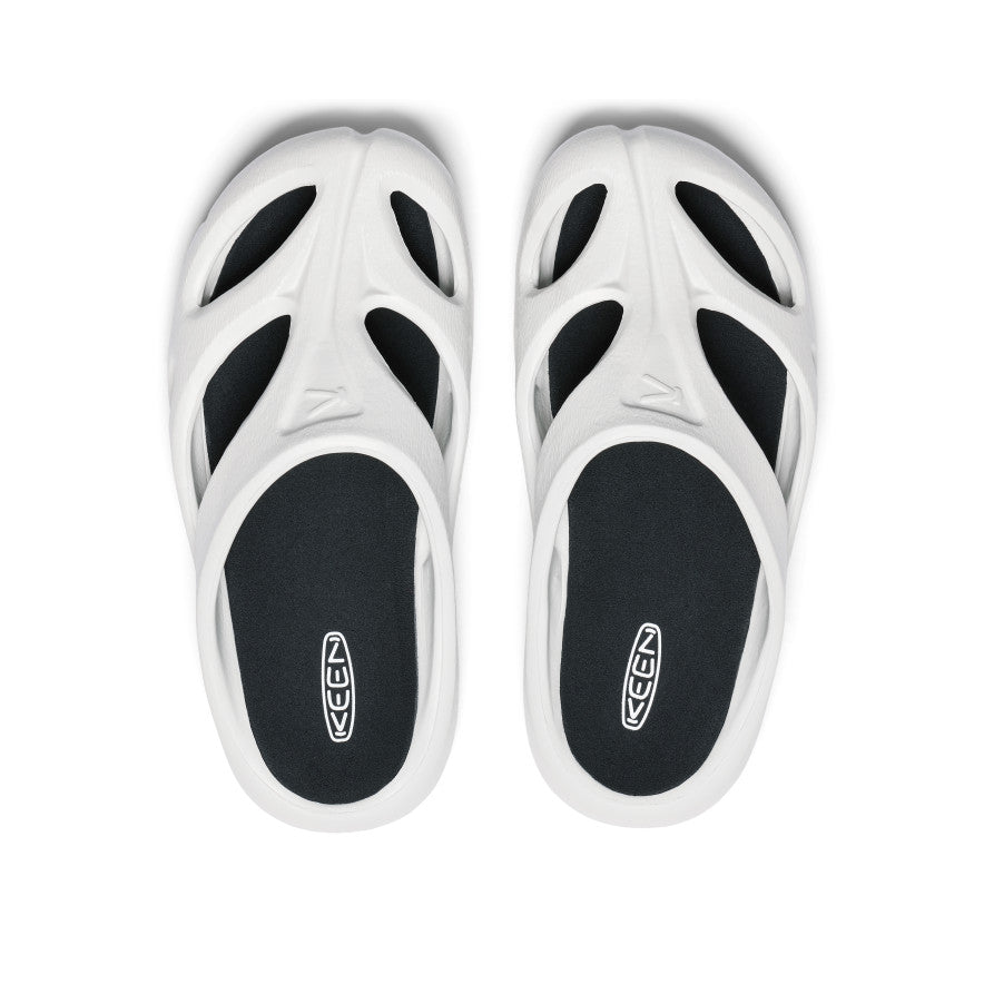 keen-shanti-f-r-damen-white-black-leichter-slipper-mit-strukturiertem-fu-bett image 4