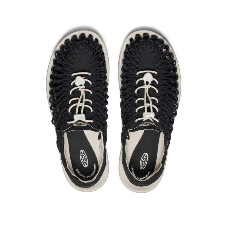 keen-uneek-canvas-schnursandale-herren-black-birch image 4