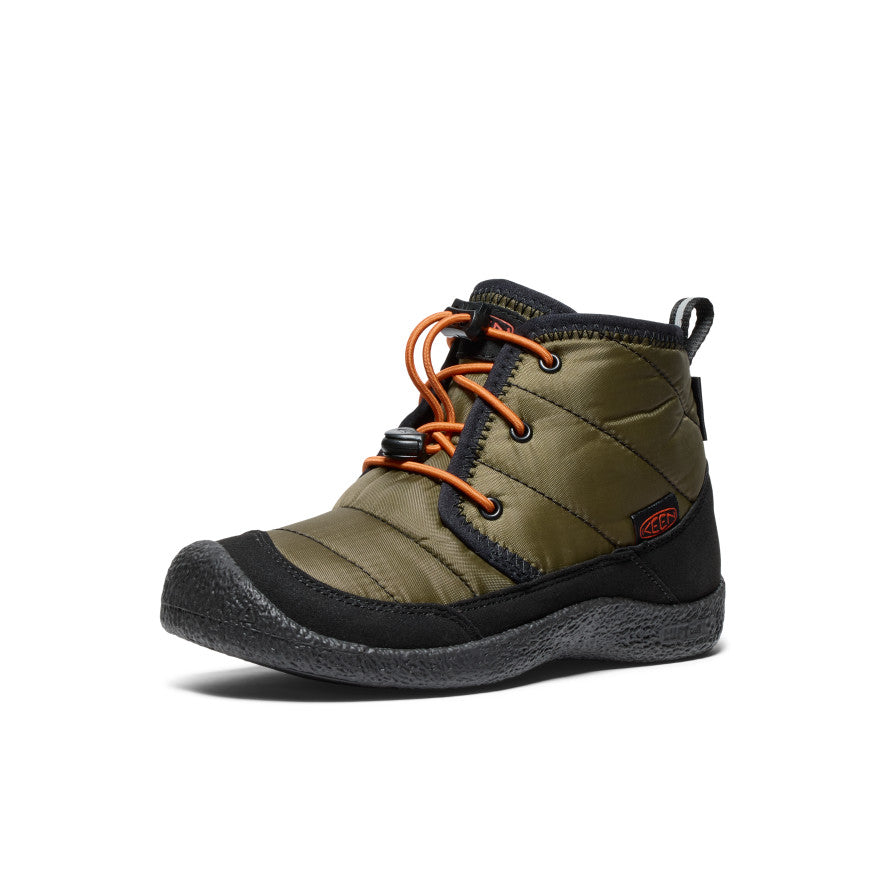 keen-howser-ii-wasserdicht-chukka-f-r-gro-e-kids-dark-olive-gold-flame-wintersti image 3
