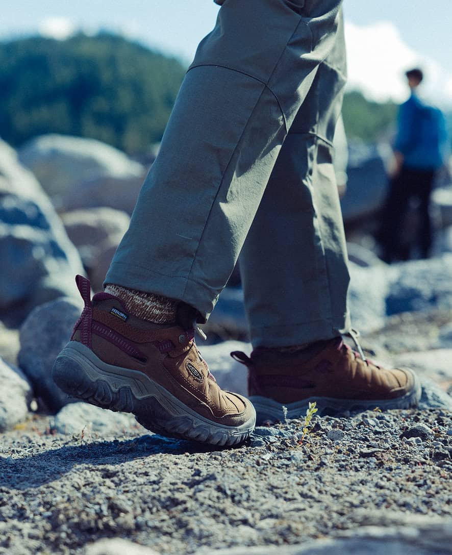 keen-targhee-iv-wasserdichte-wanderschuhe-f-r-damen-bison-beaujolais image 8