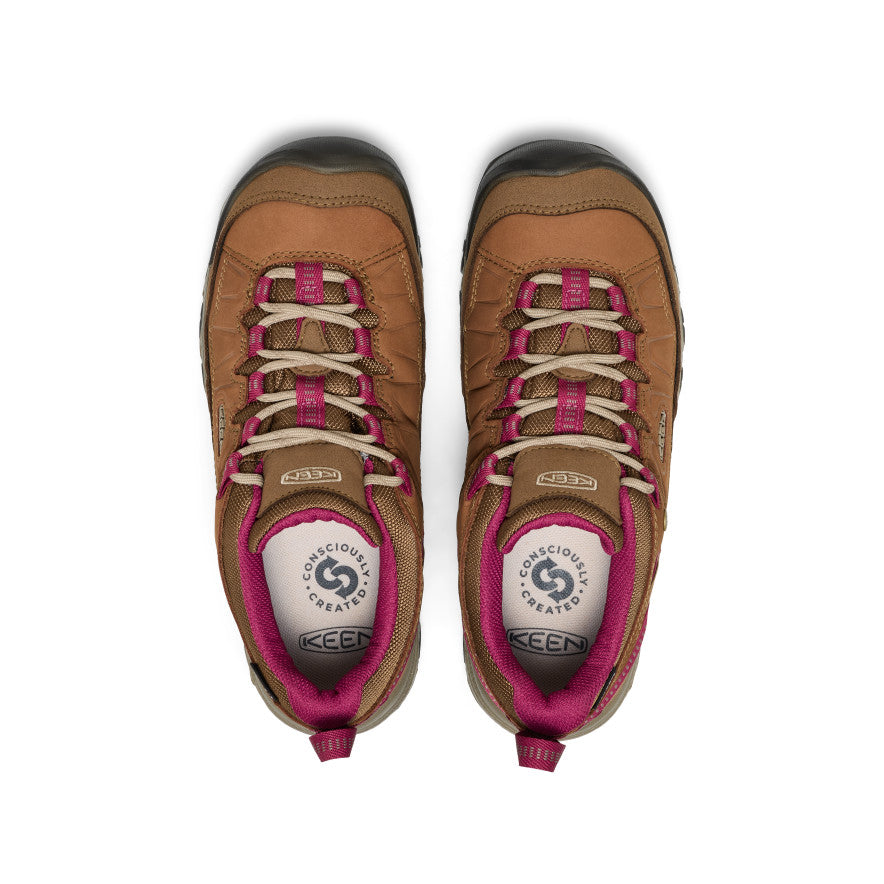 keen-targhee-iv-wasserdichte-wanderschuhe-f-r-damen-bison-beaujolais image 4
