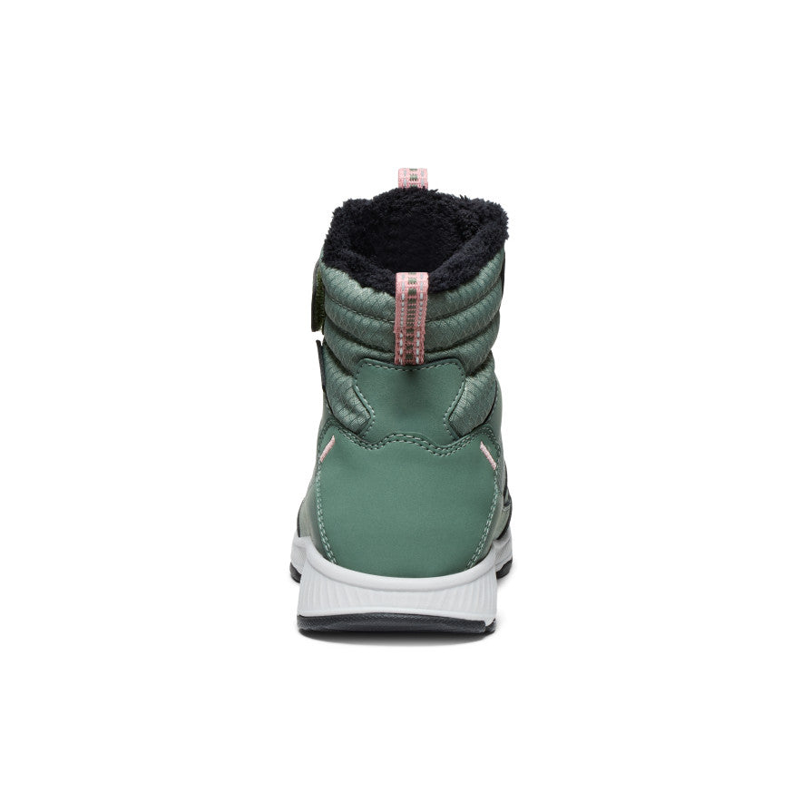 keen-skua-wasserdichte-winterstiefel-f-r-kleine-kids-dark-forest-rose-elegance image 5