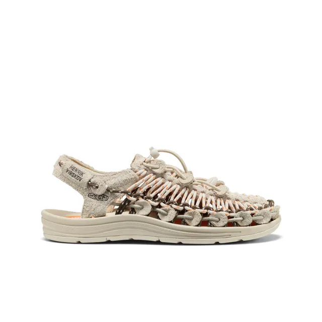 keen-uneek-x-henrik-vibskov-leder-sneaker-unisex-tangerine-cream image 1