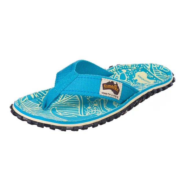 gumbies-kids-zehentrenner-turquoise-gr-28 image 1