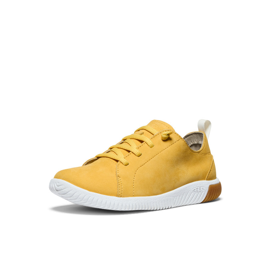keen-knx-leder-sneaker-f-r-gro-e-kids-daffodil-star-white image 3