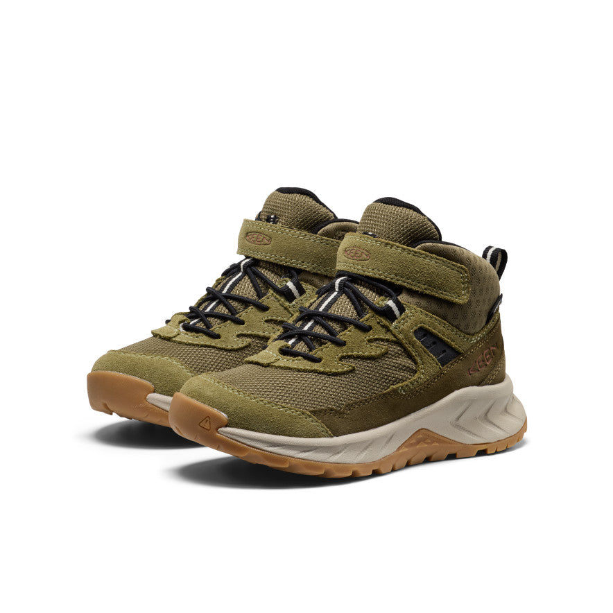 keen-hightrail-wasserdichte-wanderstiefel-f-r-kleine-kids-dark-olive-martini-oli image 2