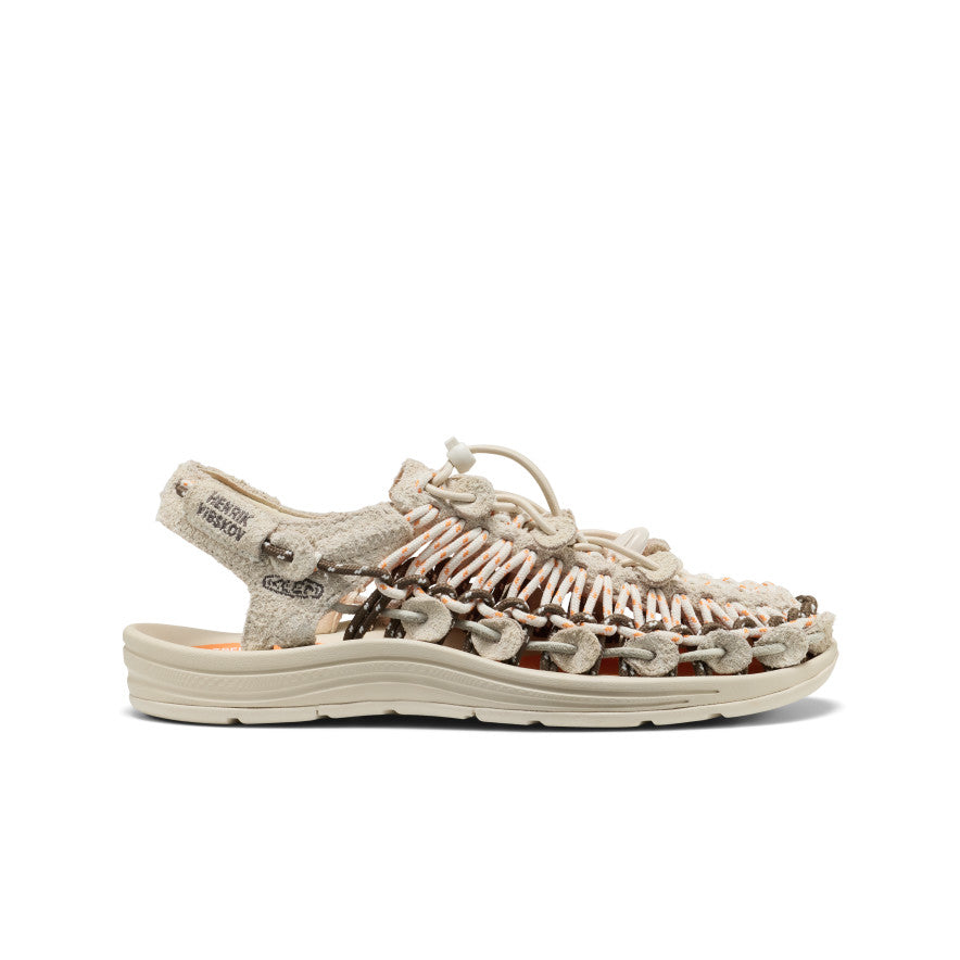 keen-uneek-x-henrik-vibskov-leder-sneaker-unisex-tangerine-cream image 1
