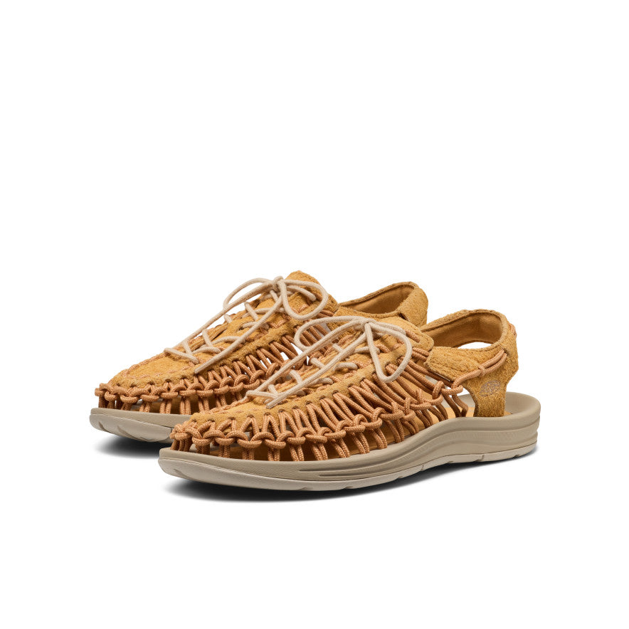 keen-uneek-leder-sneaker-unisex-oak-buff-plaza-taupe image 2