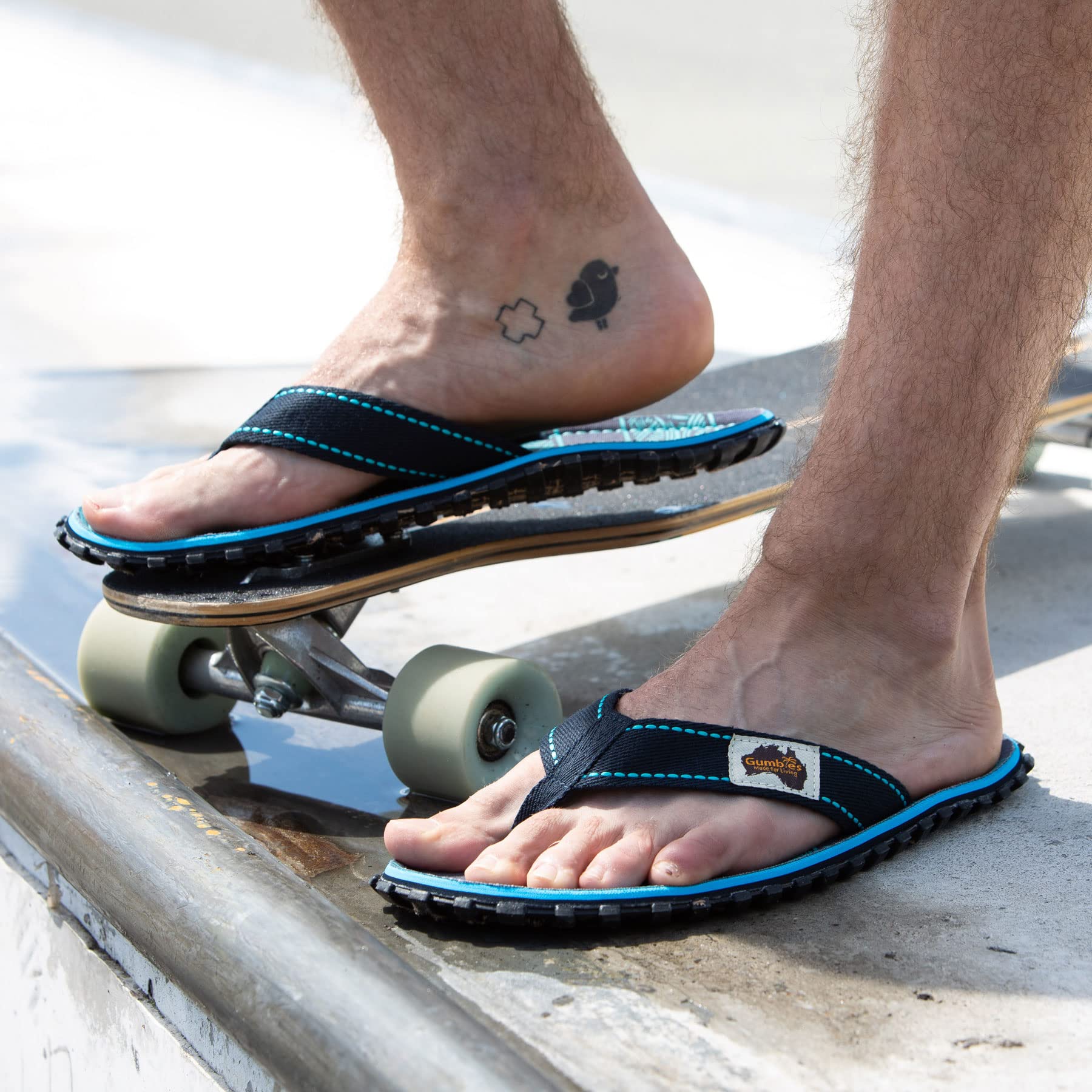 gumbies-originals-flip-flops-navy-waves-gr-44 image 3