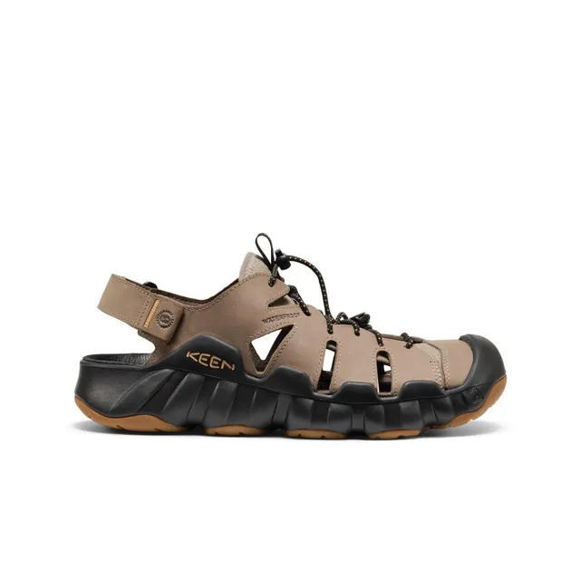 keen-hyperport-fisherman-leder-sandale-herren-brindle-oak-buff image 1