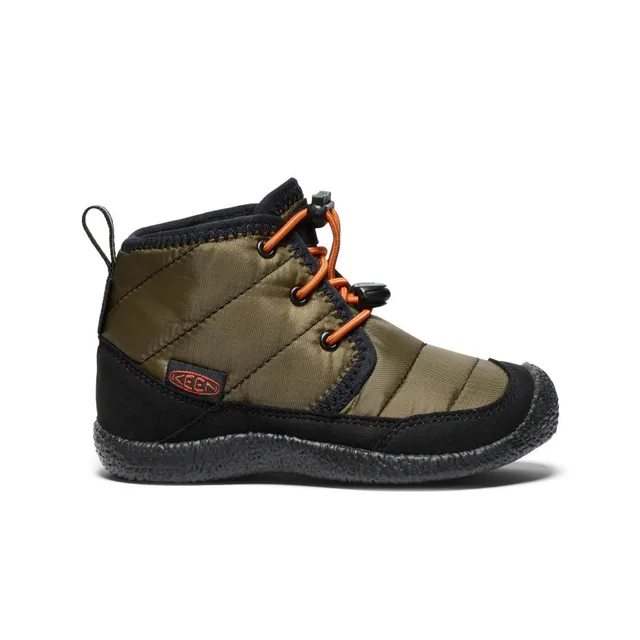 keen-howser-ii-wasserdicht-chukka-f-r-kleine-kids-dark-olive-gold-flame image 1