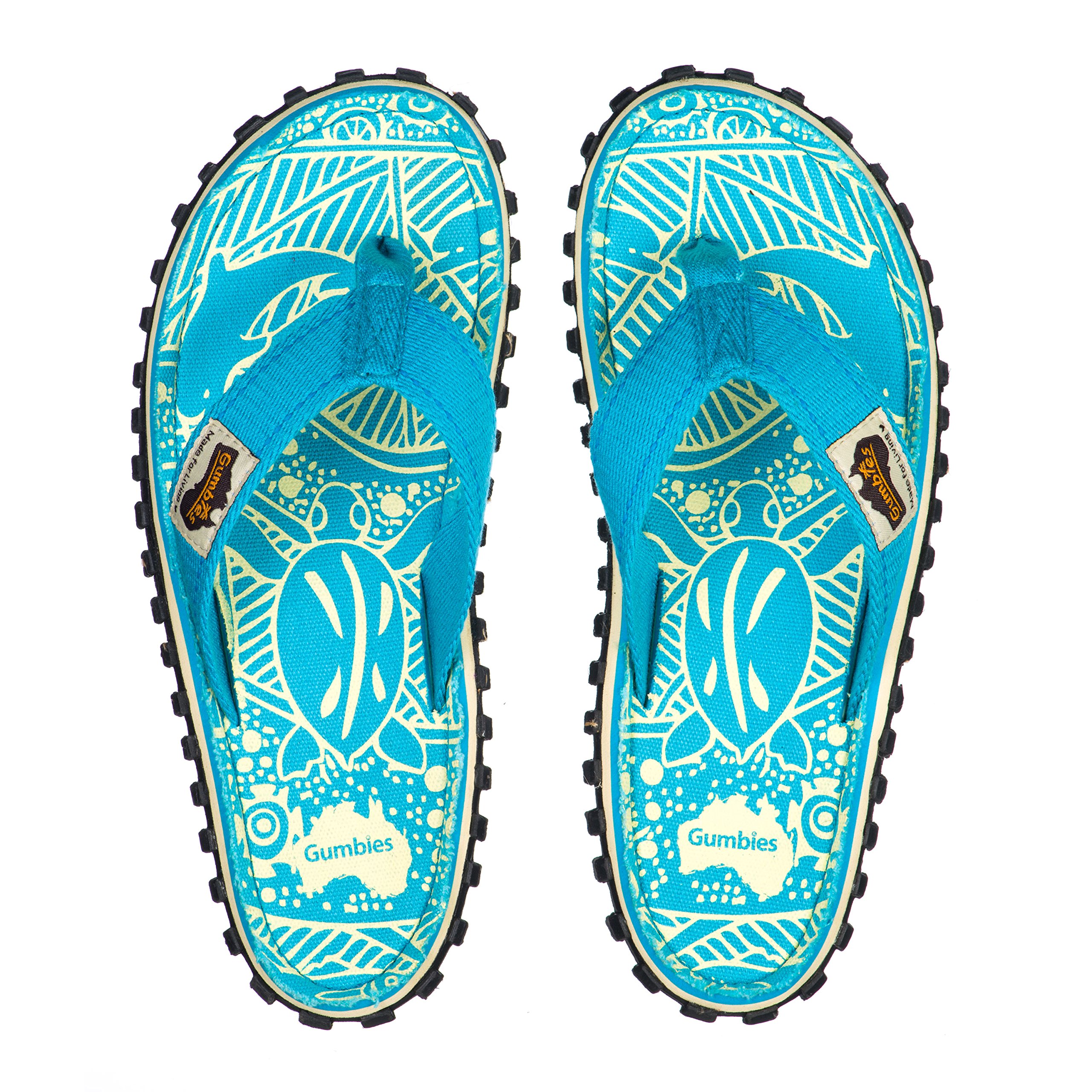 gumbies-kids-zehentrenner-turquoise-gr-28 image 2
