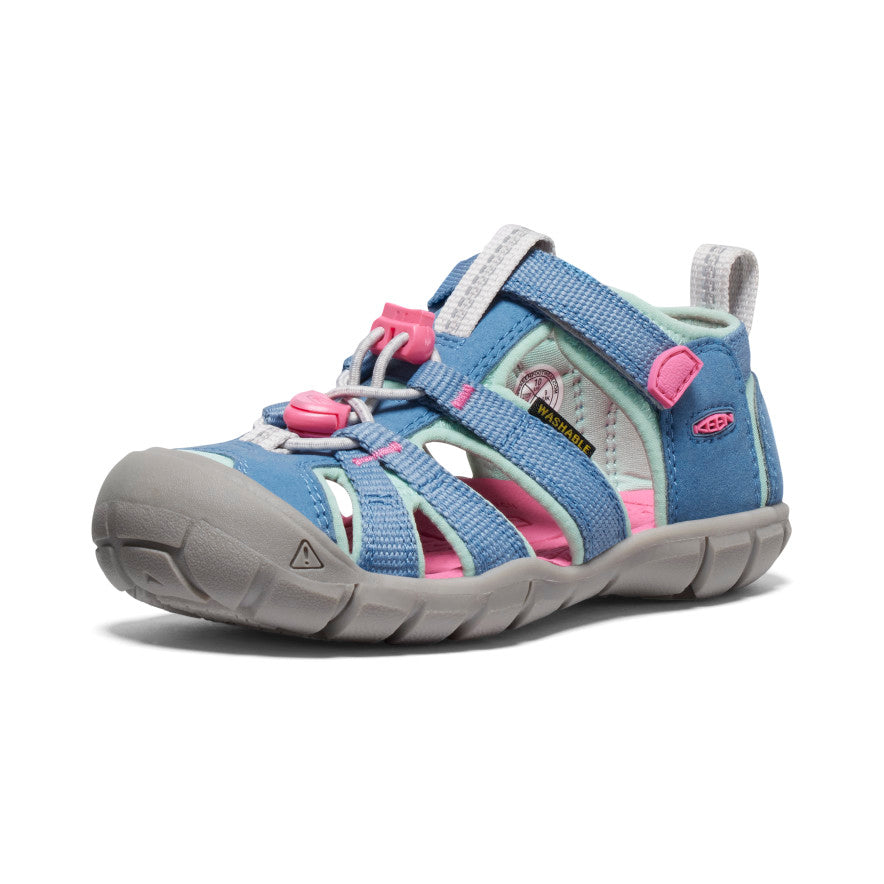 keen-seacamp-ii-cnx-sandale-f-r-kleine-kids-coronet-blue-hot-pink image 3