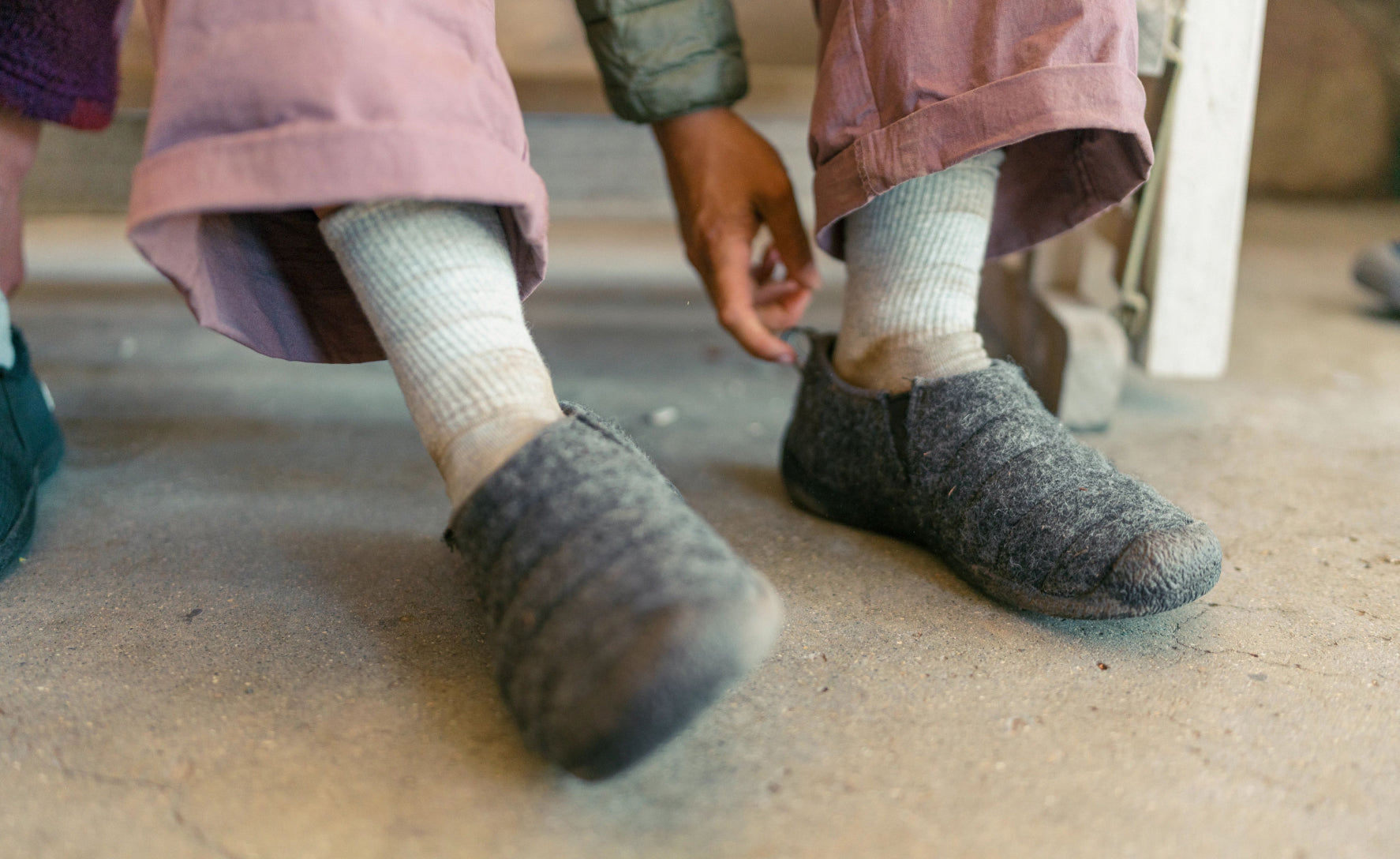 keen-howser-ii-slippers-f-r-damen-birch-curry image 7