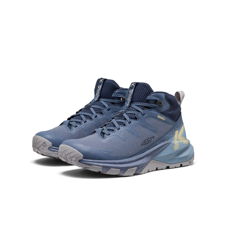 keen-targhee-apex-wasserdichte-wanderstiefel-f-r-damen-vintage-indigo-lemon-gras image 2