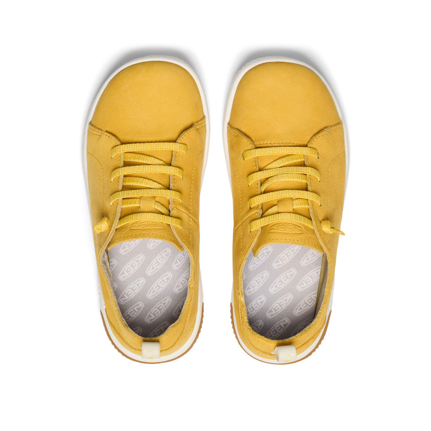 keen-knx-leder-sneaker-f-r-gro-e-kids-daffodil-star-white image 4