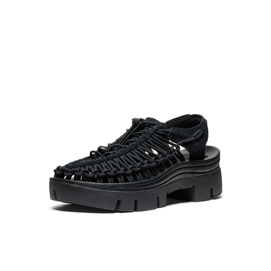 keen-uneek-plt-sneaker-unisex-black-black image 3