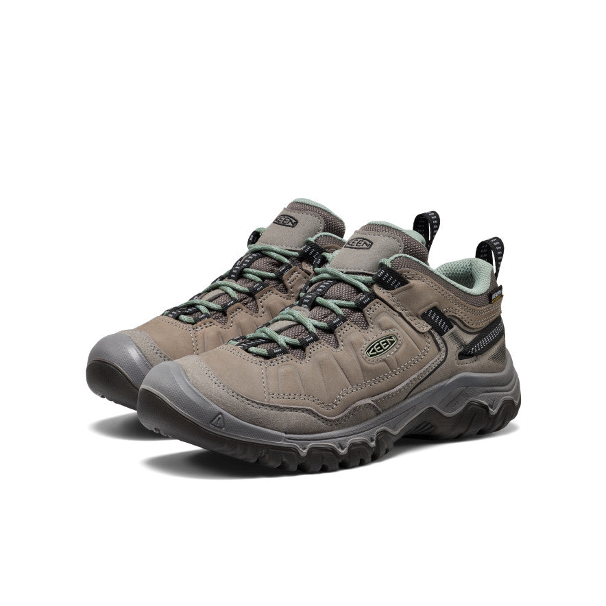 keen-targhee-iv-wasserdichte-wanderschuhe-f-r-damen-steel-grey-lily-pad image 2