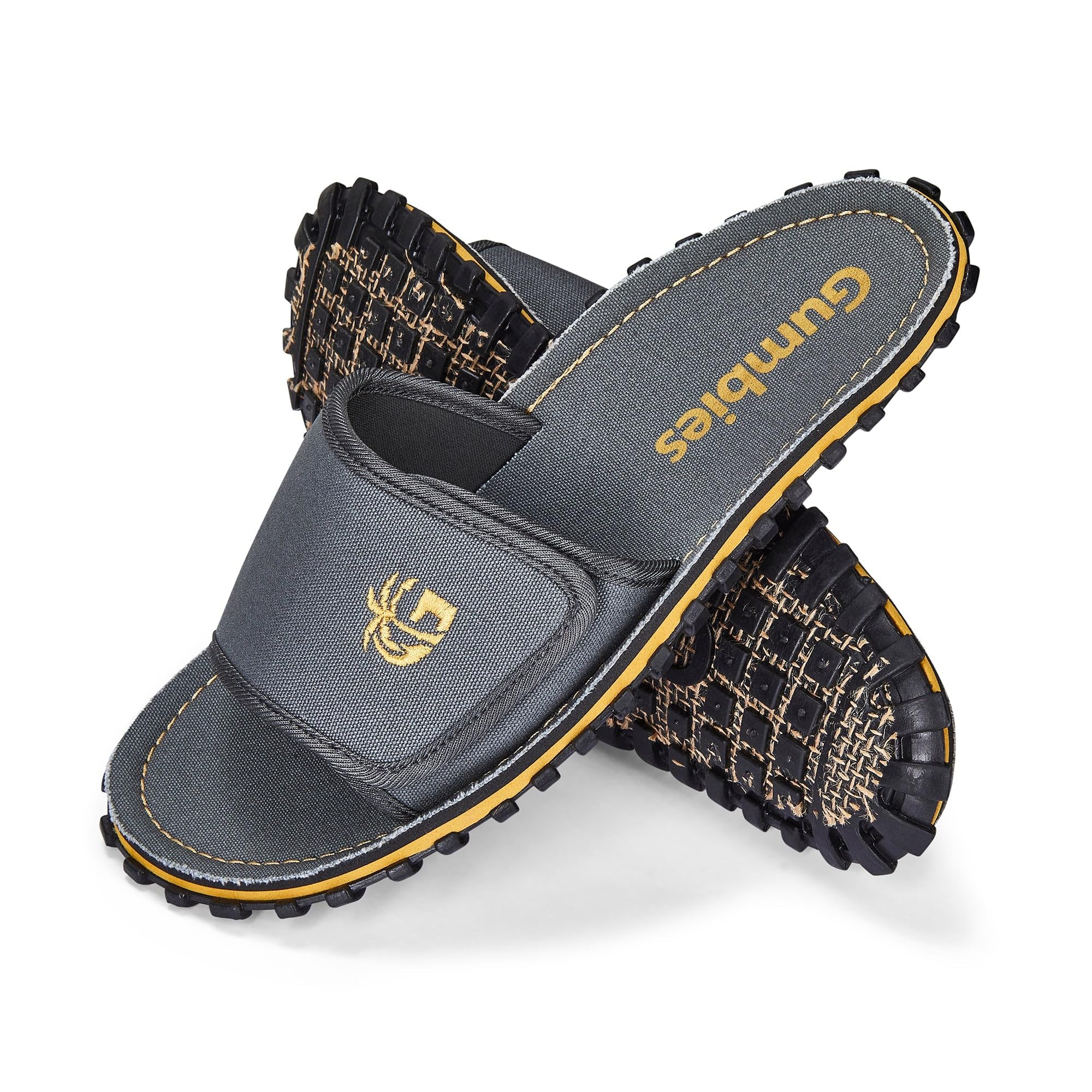 gumbies-strider-pantolette-mit-recycling-sohle-und-klettverschluss image 3