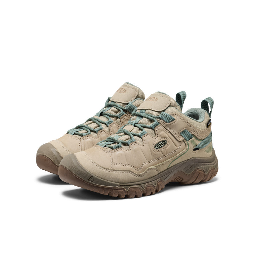 keen-targhee-iv-wasserdichte-wanderschuhe-f-r-damen-abbey-stone-lily-pad image 2
