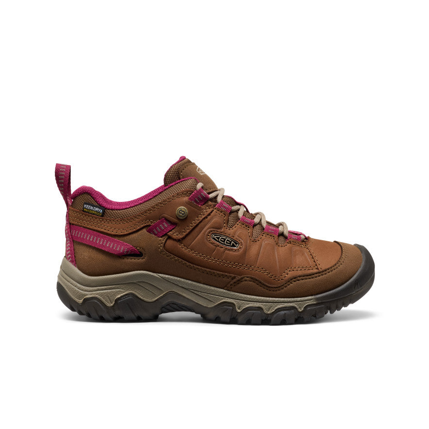 keen-targhee-iv-wasserdichte-wanderschuhe-f-r-damen-bison-beaujolais image 1
