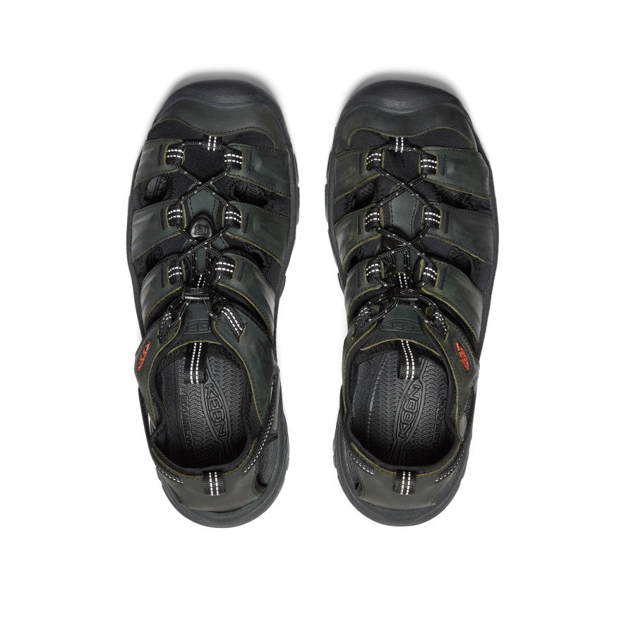 keen-targhee-iii-herren-sandale-mit-zehenschutz-grey-black image 4