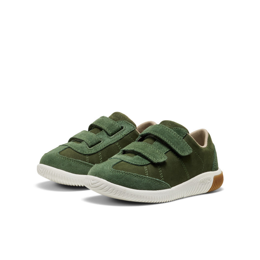 keen-knx-t-toe-sneaker-kleine-kids-bronze-green-star-white image 2