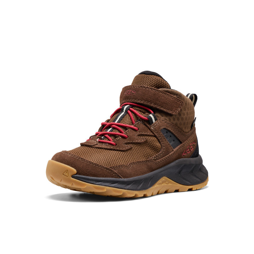 keen-hightrail-wasserdichte-wanderstiefel-f-r-kleine-kids-dark-earth-garnet image 3