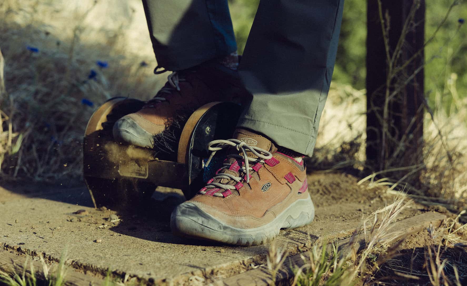 keen-targhee-iv-wasserdichte-wanderschuhe-f-r-damen-bison-beaujolais image 7