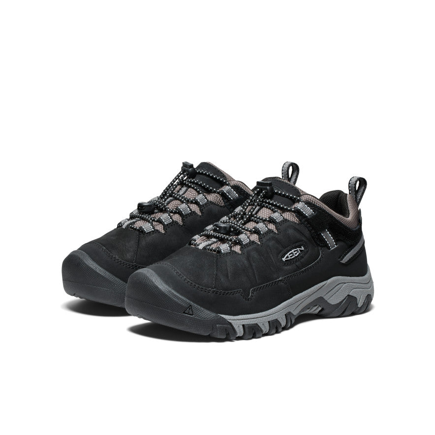 keen-targhee-iv-wanderschuh-gro-e-kids-wp-black-steel-grey image 2