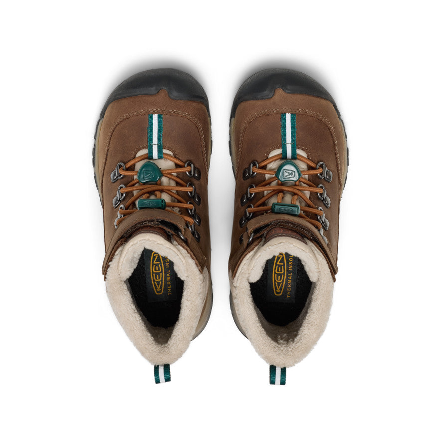 keen-kanibou-wasserdichte-winterstiefel-f-r-kleine-kids-dark-earth-roasted-pecan image 4