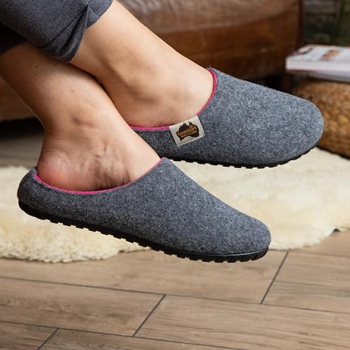 gumbies-outback-hausschuhe-grey-pink-gr-36 image 8