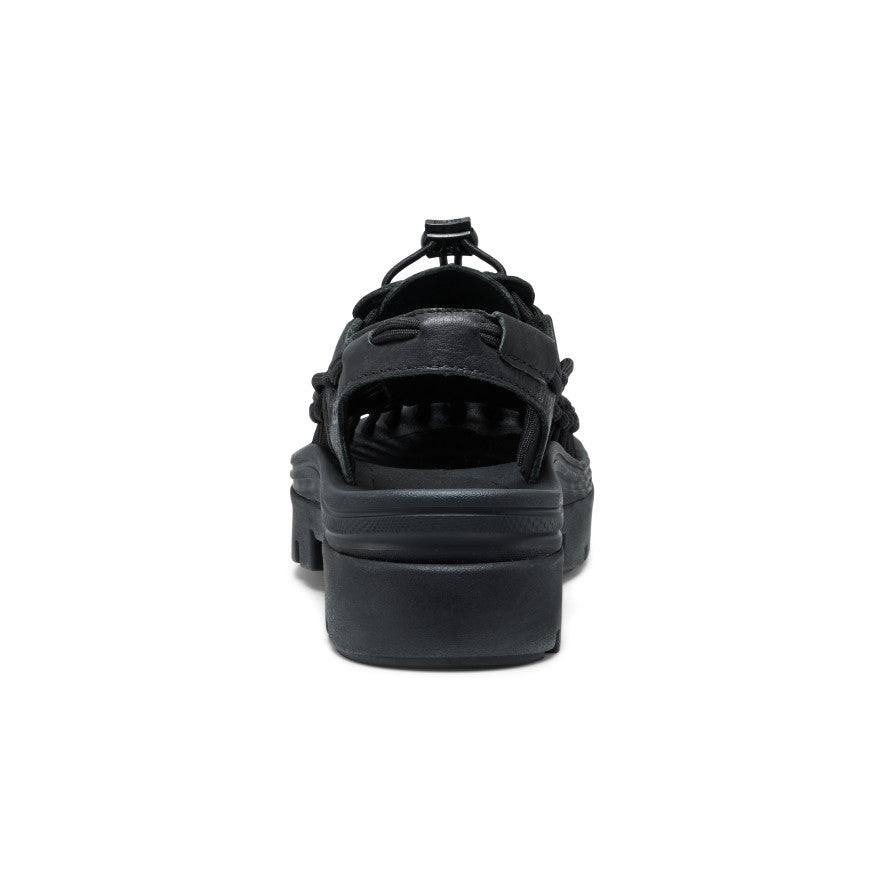 keen-uneek-plt-unisex-plateau-sneaker-black-smooth-lea image 5