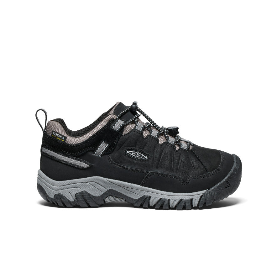 keen-targhee-iv-wanderschuh-gro-e-kids-wp-black-steel-grey image 1