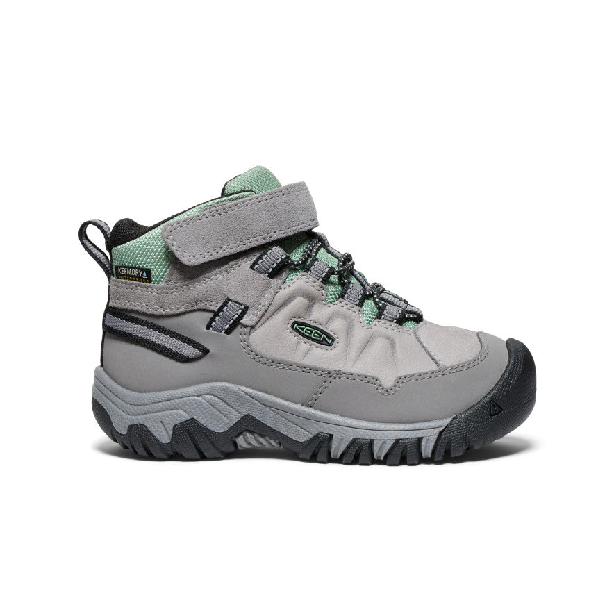 keen-targhee-iv-wasserdichte-wanderstiefel-little-kids-alloy-granite-green image 1