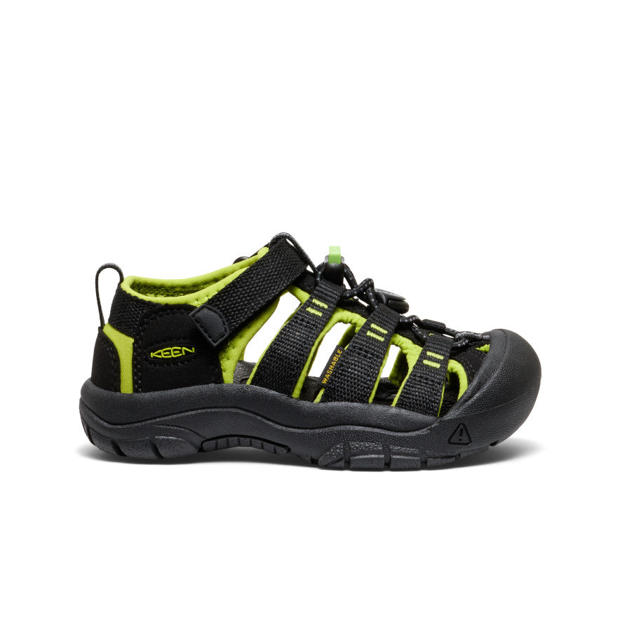 keen-newport-h2-sandale-f-r-kleine-kids-black-lime-green image 1