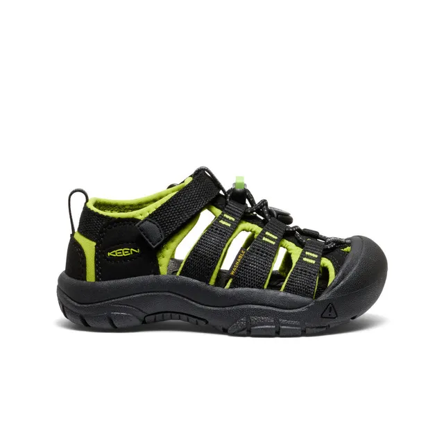 keen-newport-h2-sandale-f-r-kleine-kids-black-lime-green image 1