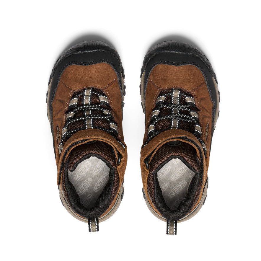 keen-targhee-iv-wasserdichte-wanderstiefel-little-kids-bison-brindle image 4