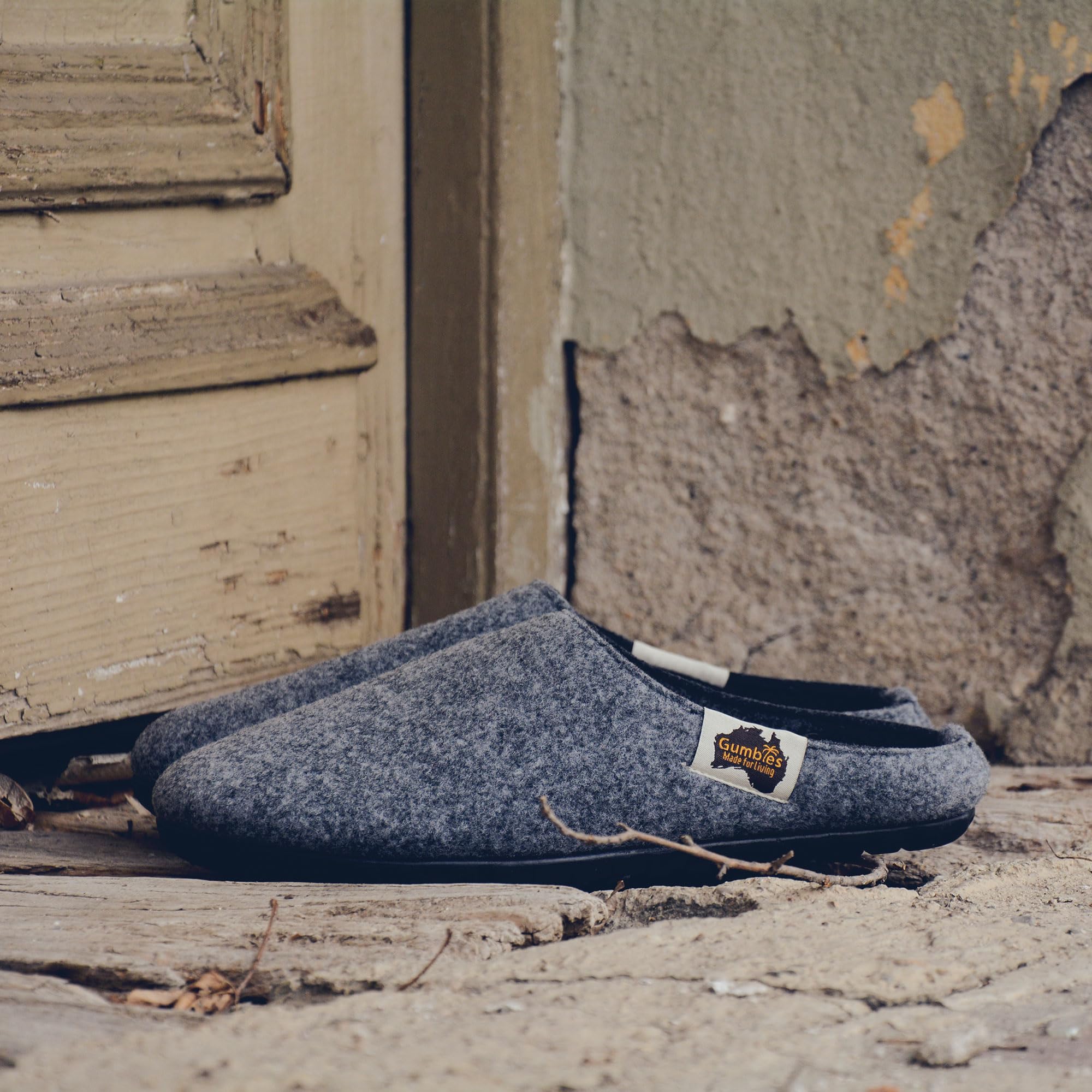gumbies-outback-hausschuhe-grey-charcoal-eu-41 image 3