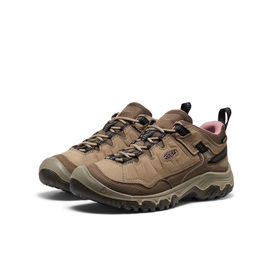 keen-targhee-iv-wasserdichte-wanderschuhe-f-r-damen-brindle-nostalgia-rose image 2
